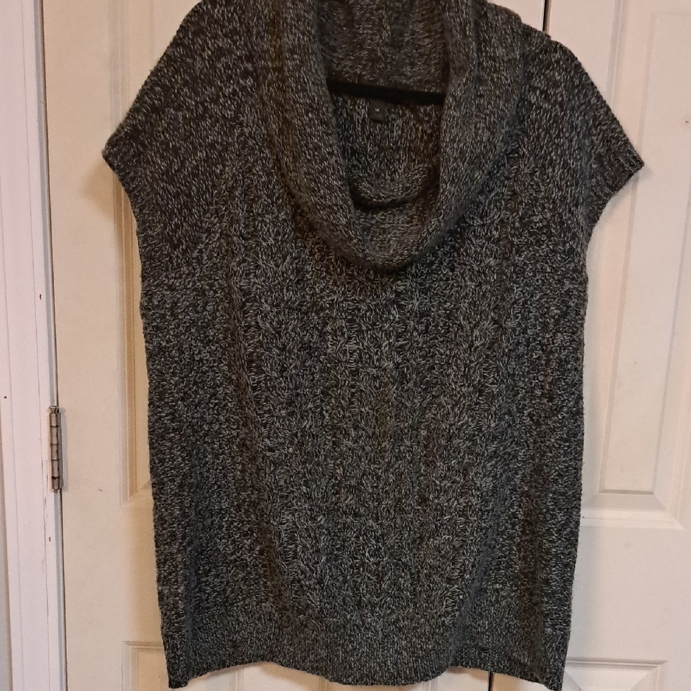 Charcoal Cowl Neck Sweater for Women